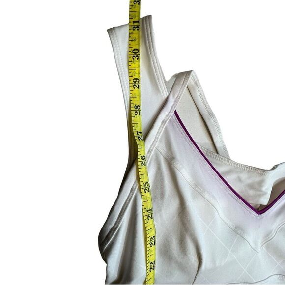 NWT Nike Women's Court Dri-Fit Serena Williams V-Neck Tennis Dress White Medium - Picture 7 of 9